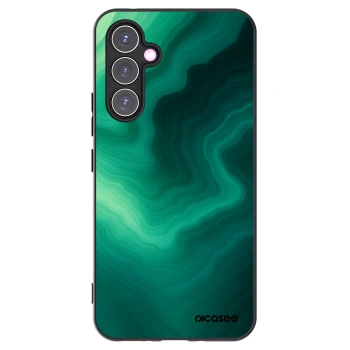 Picasee Μαύρη θήκη σιλικόνης για Samsung Galaxy A54 5G A546B - Malachite