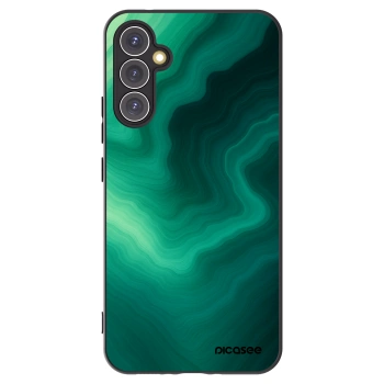 Picasee Μαύρη θήκη σιλικόνης για Samsung Galaxy A34 5G A346B - Malachite