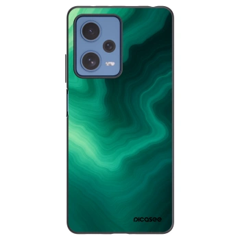 Picasee Μαύρη θήκη σιλικόνης για Xiaomi Redmi Note 12 Pro 5G - Malachite