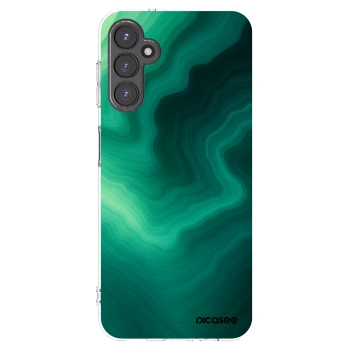 Picasee διαφανής θήκη σιλικόνης Samsung Galaxy A14 4G A145R - Malachite