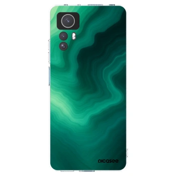 Picasee διαφανής θήκη σιλικόνης Xiaomi Redmi Note 12S - Malachite