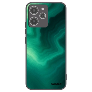 Picasee Μαύρη θήκη σιλικόνης για Xiaomi Redmi 12 4G - Malachite