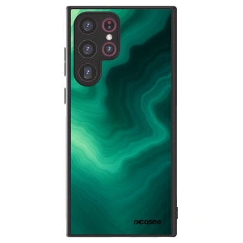 Picasee ULTIMATE CASE PowerShare για Samsung Galaxy S22 Ultra 5G - Malachite