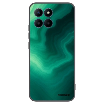 Picasee Μαύρη θήκη σιλικόνης για Honor 70 Lite - Malachite