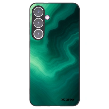 Picasee Μαύρη θήκη σιλικόνης για Samsung Galaxy S24+ S926B 5G - Malachite