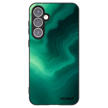 Picasee Μαύρη θήκη σιλικόνης για Samsung Galaxy S23 FE S711B - Malachite