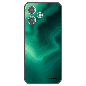 Picasee Μαύρη θήκη σιλικόνης για Xiaomi Redmi 12 5G - Malachite