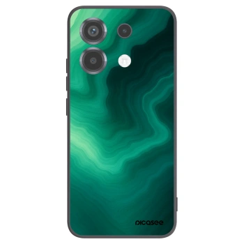 Picasee Μαύρη θήκη σιλικόνης για Xiaomi Poco X6 - Malachite
