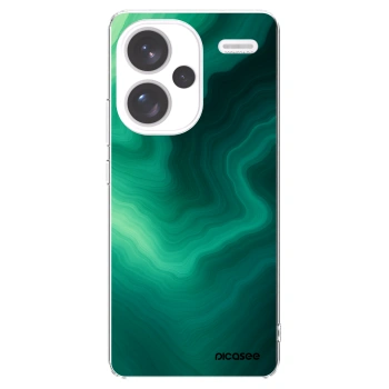 Picasee διαφανής θήκη σιλικόνης Xiaomi Redmi Note 13 Pro+ 5G - Malachite