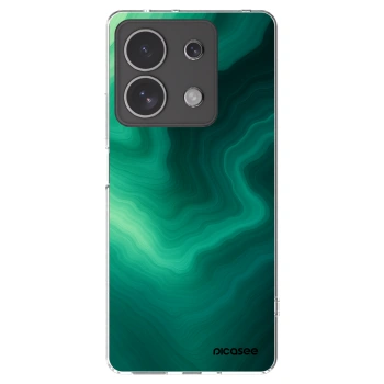 Picasee διαφανής θήκη σιλικόνης Xiaomi Redmi Note 13 4G - Malachite