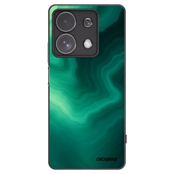 Picasee Μαύρη θήκη σιλικόνης για Xiaomi Redmi Note 13 Pro 4G - Malachite