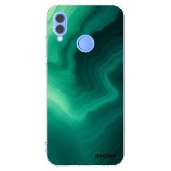 Picasee διαφανής θήκη σιλικόνης Honor 10 Lite - Malachite