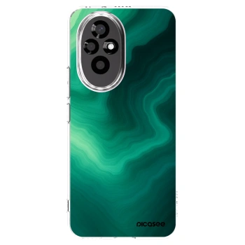 Picasee διαφανής θήκη σιλικόνης Honor 200 Pro 5G - Malachite