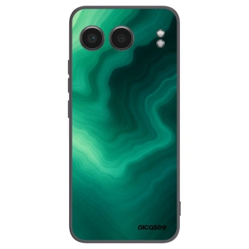 Picasee Μαύρη θήκη σιλικόνης για OnePlus Nord 4 - Malachite