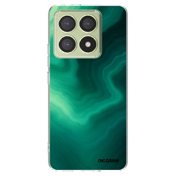 Picasee διαφανής θήκη σιλικόνης Xiaomi 14T - Malachite