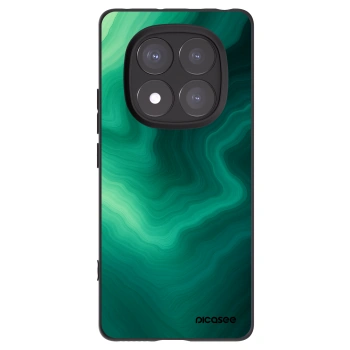 Picasee Μαύρη θήκη σιλικόνης για Xiaomi Redmi Note 14 Pro 5G - Malachite