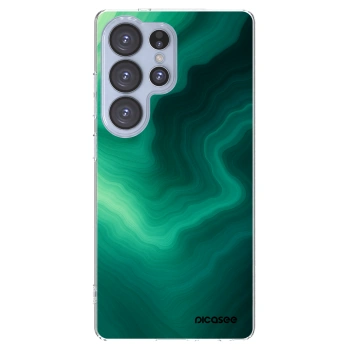 Picasee διαφανής θήκη σιλικόνης Samsung Galaxy S25 Ultra 5G - Malachite
