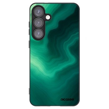 Picasee Μαύρη θήκη σιλικόνης για Samsung Galaxy S25+ 5G - Malachite