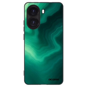 Picasee Μαύρη θήκη σιλικόνης για Xiaomi Poco X7 Pro 5G - Malachite