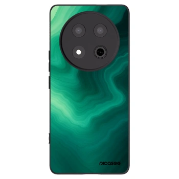 Picasee Μαύρη θήκη σιλικόνης για Honor Magic7 Lite 5G - Malachite
