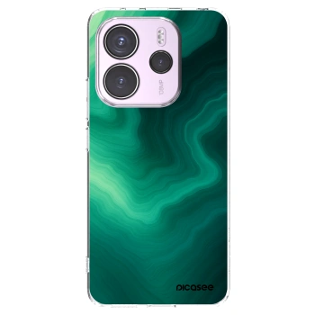 Picasee διαφανής θήκη σιλικόνης Xiaomi Redmi Note 14 4G - Malachite