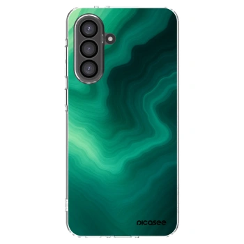 Picasee διαφανής θήκη σιλικόνης Samsung Galaxy A56 5G A566B - Malachite