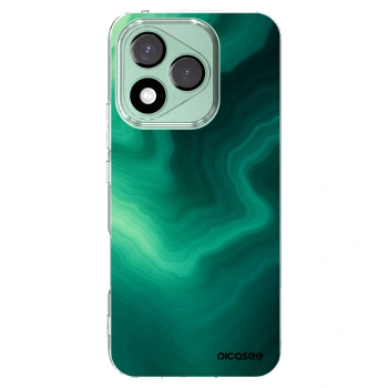 Picasee διαφανής θήκη σιλικόνης Honor 400 Lite 5G - Malachite