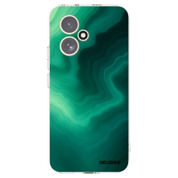 Picasee διαφανής θήκη σιλικόνης Honor 400 5G - Malachite