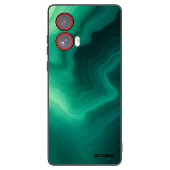 Picasee Μαύρη θήκη σιλικόνης για Motorola Edge 50 Fusion - Malachite