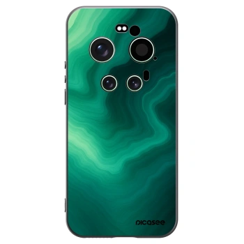 Picasee Μαύρη θήκη σιλικόνης για Xiaomi 17 Ultra - Malachite