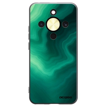 Picasee Μαύρη θήκη σιλικόνης για Honor Magic8 Lite 5G - Malachite