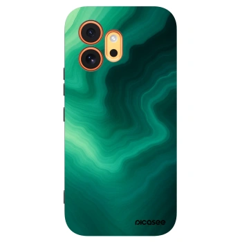 Picasee Μαύρη θήκη σιλικόνης για Honor 600 - Malachite