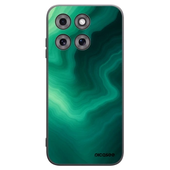 Picasee Μαύρη θήκη σιλικόνης για Motorola Moto G77 - Malachite