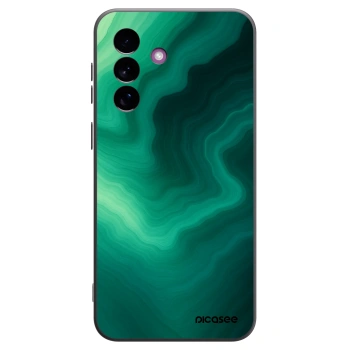 Picasee Μαύρη θήκη σιλικόνης για Samsung Galaxy A37 - Malachite
