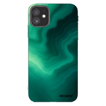 Picasee διαφανής θήκη σιλικόνης Apple iPhone 11 - Malachite