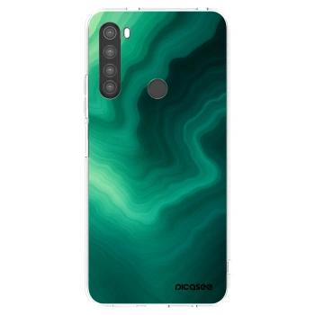 Picasee διαφανής θήκη σιλικόνης Xiaomi Redmi Note 8 - Malachite