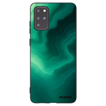 Picasee Μαύρη θήκη σιλικόνης για Samsung Galaxy S20+ G985F - Malachite