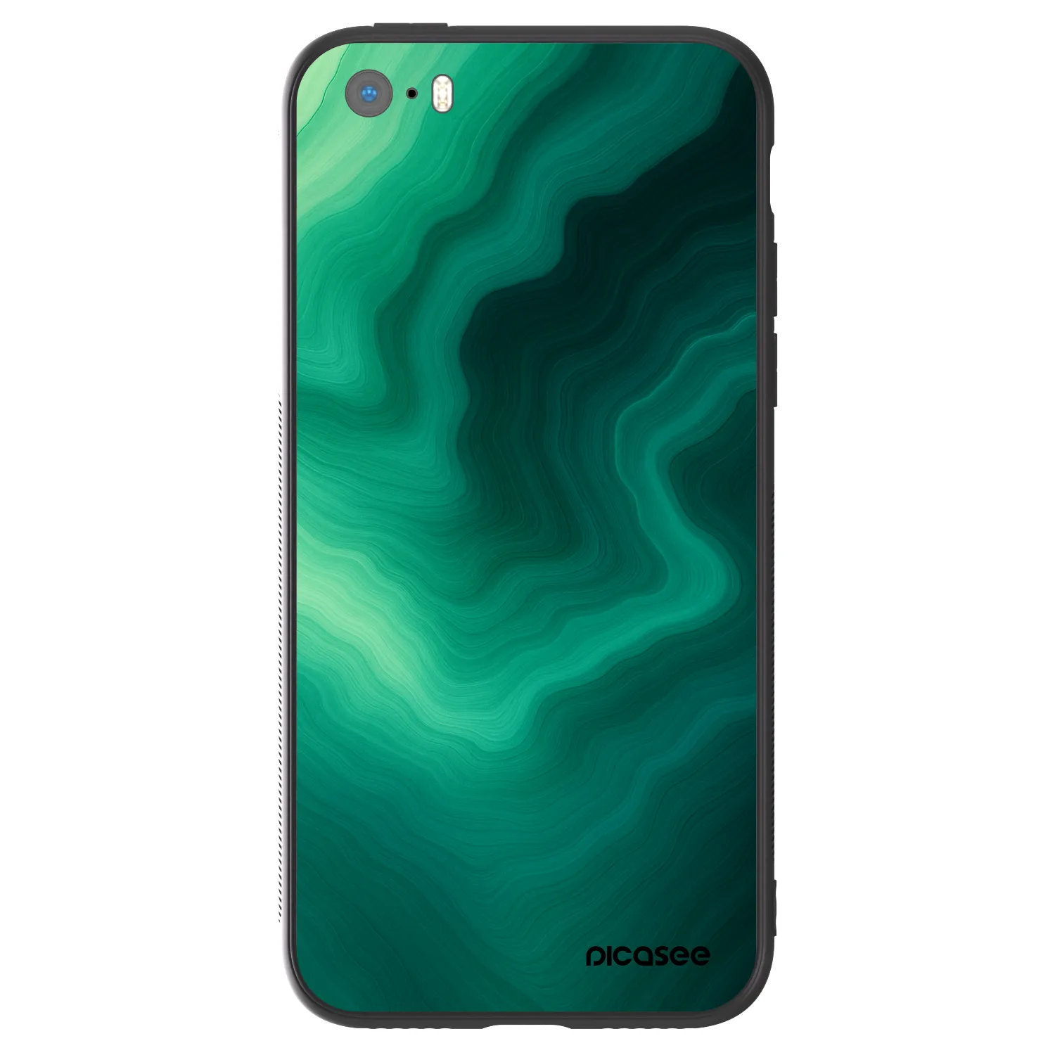 Picasee ULTIMATE CASE για Apple iPhone 5/5S/SE - Malachite