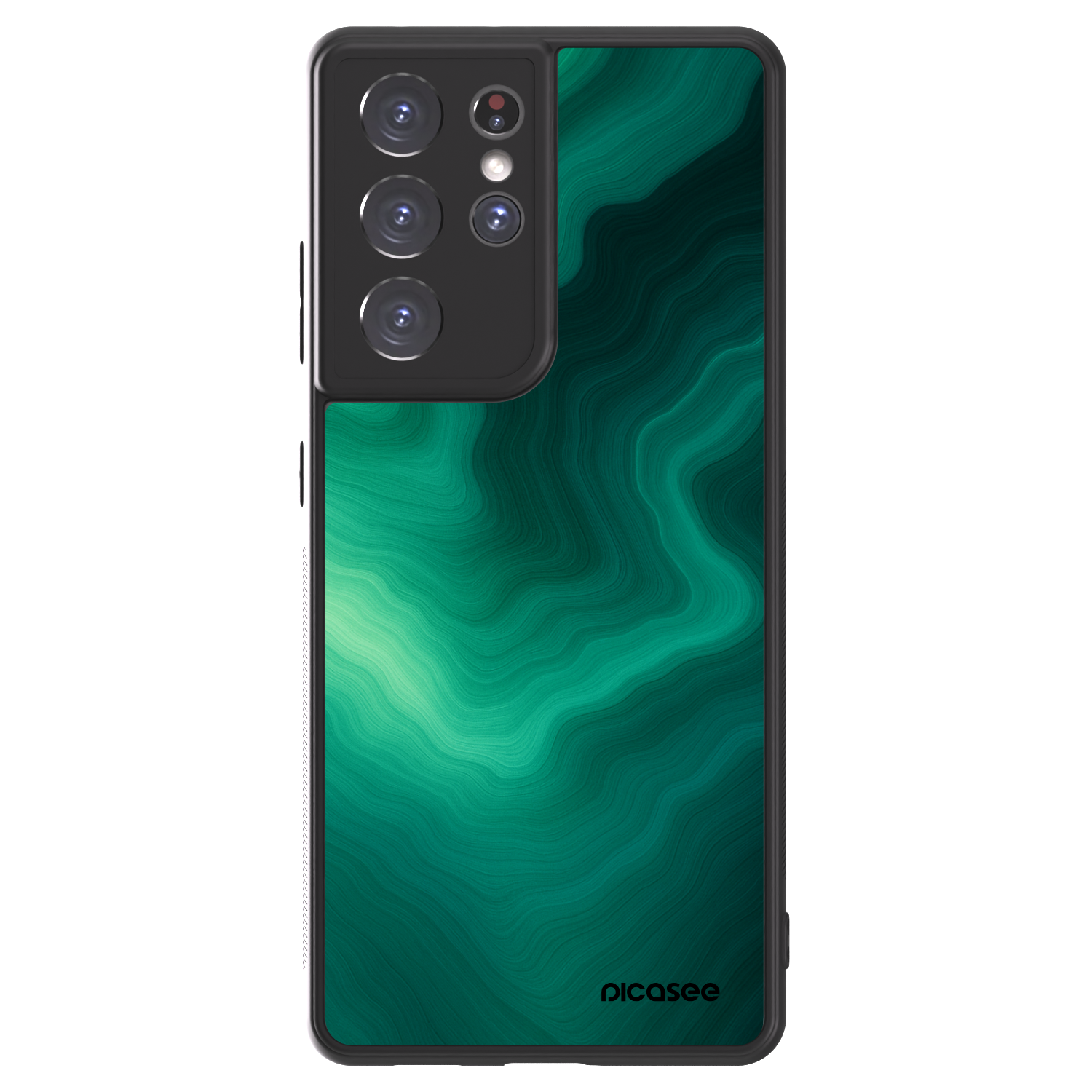 Picasee ULTIMATE CASE για Samsung Galaxy S21 Ultra 5G G998B - Malachite