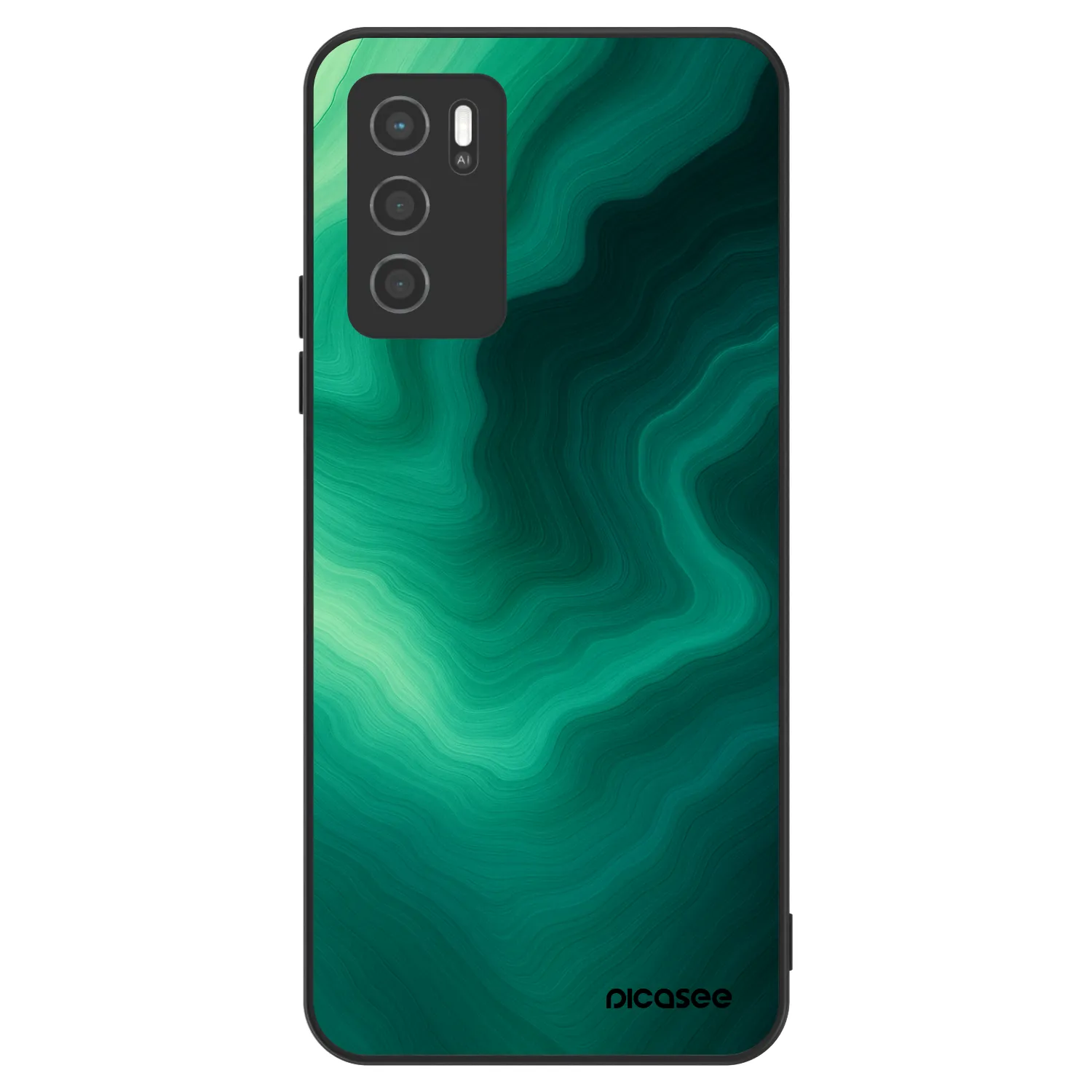 Picasee ULTIMATE CASE για OPPO A16 - Malachite