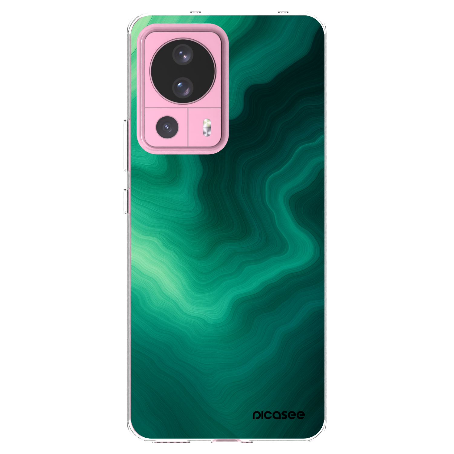 Picasee διαφανής θήκη σιλικόνης Xiaomi 13 Lite - Malachite