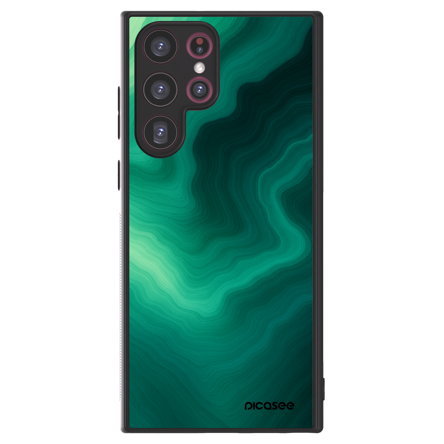 Picasee ULTIMATE CASE PowerShare για Samsung Galaxy S22 Ultra 5G - Malachite