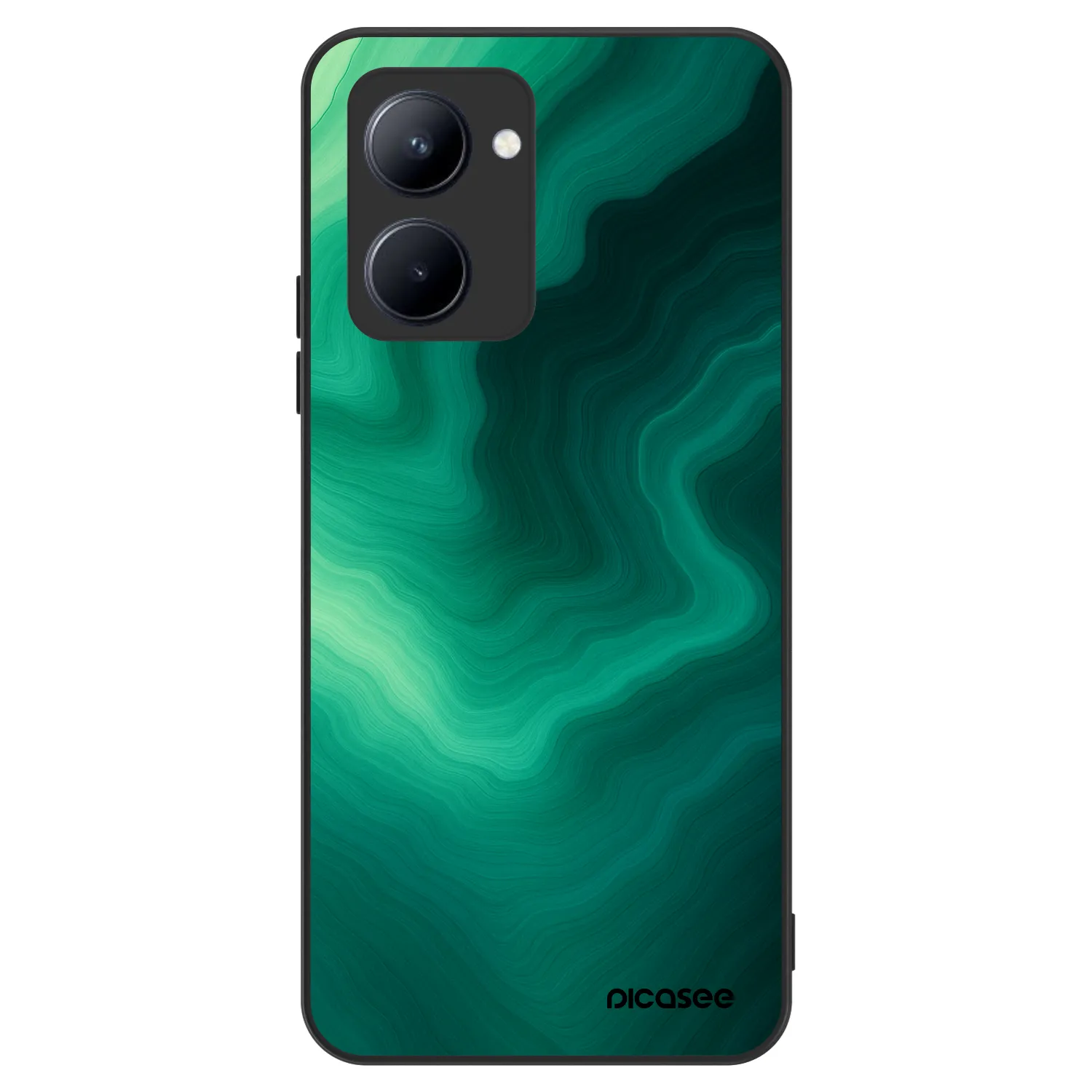 Picasee ULTIMATE CASE για Realme C33 (2023) - Malachite