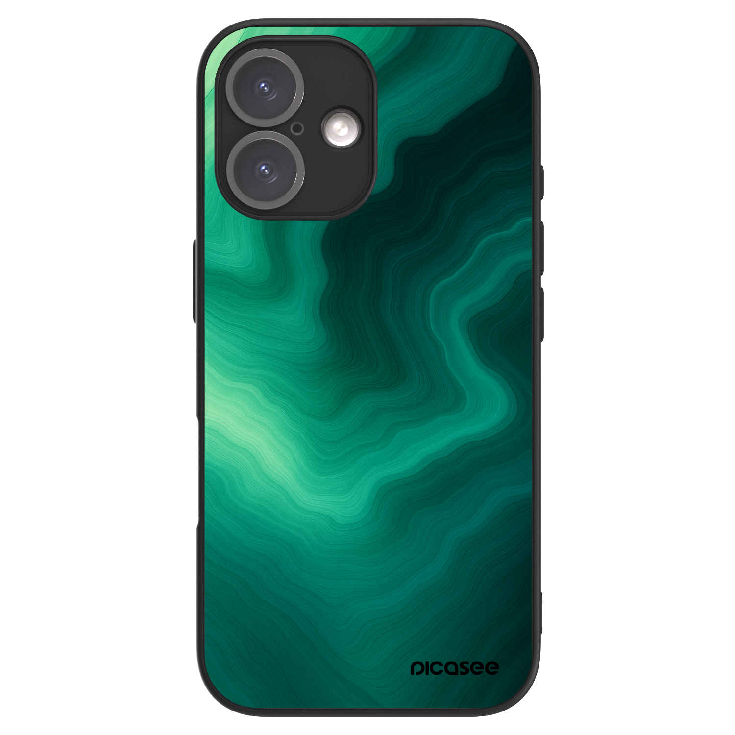 Picasee ULTIMATE CASE MagSafe pro Apple iPhone 16 - Malachite