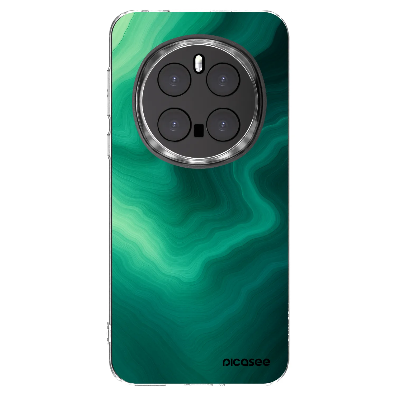 Picasee διαφανής θήκη σιλικόνης Honor Magic7 Pro 5G - Malachite
