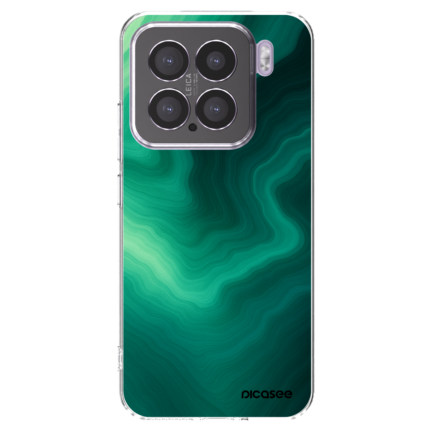 Picasee διαφανής θήκη σιλικόνης Xiaomi 15 - Malachite