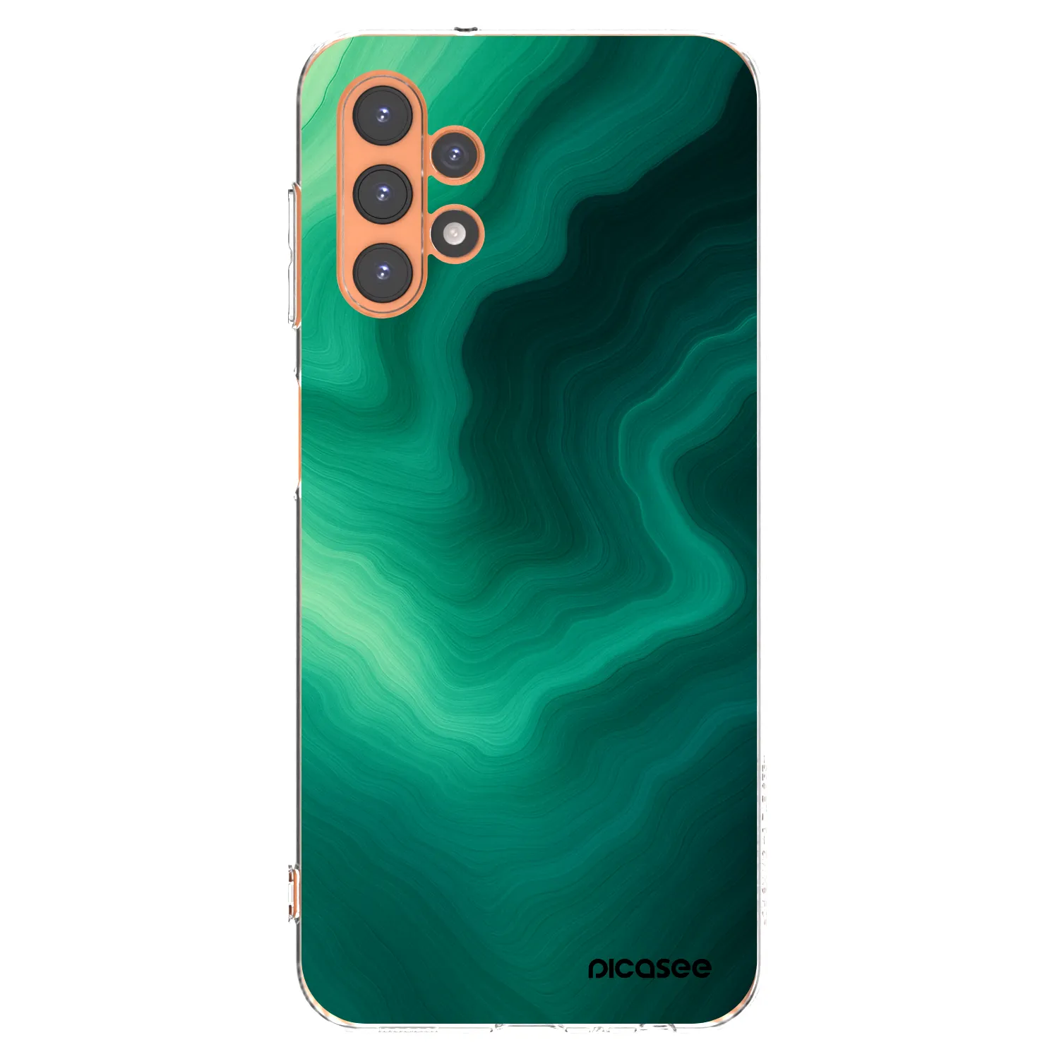 Picasee διαφανής θήκη σιλικόνης Samsung Galaxy A13 5G - Malachite
