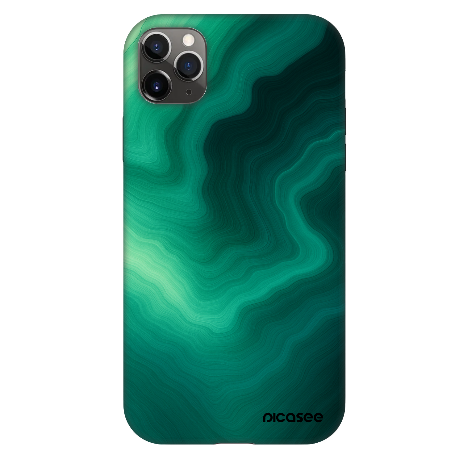 Picasee Fashion Case για Apple iPhone 11 Pro Max - Malachite