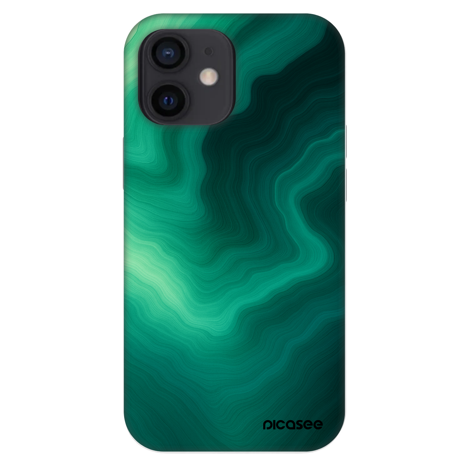 Picasee Fashion Case για Apple iPhone 12 mini - Malachite