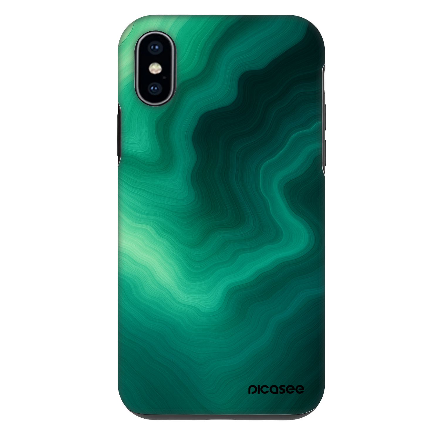 Picasee Fashion Case για Apple iPhone X/XS - Malachite